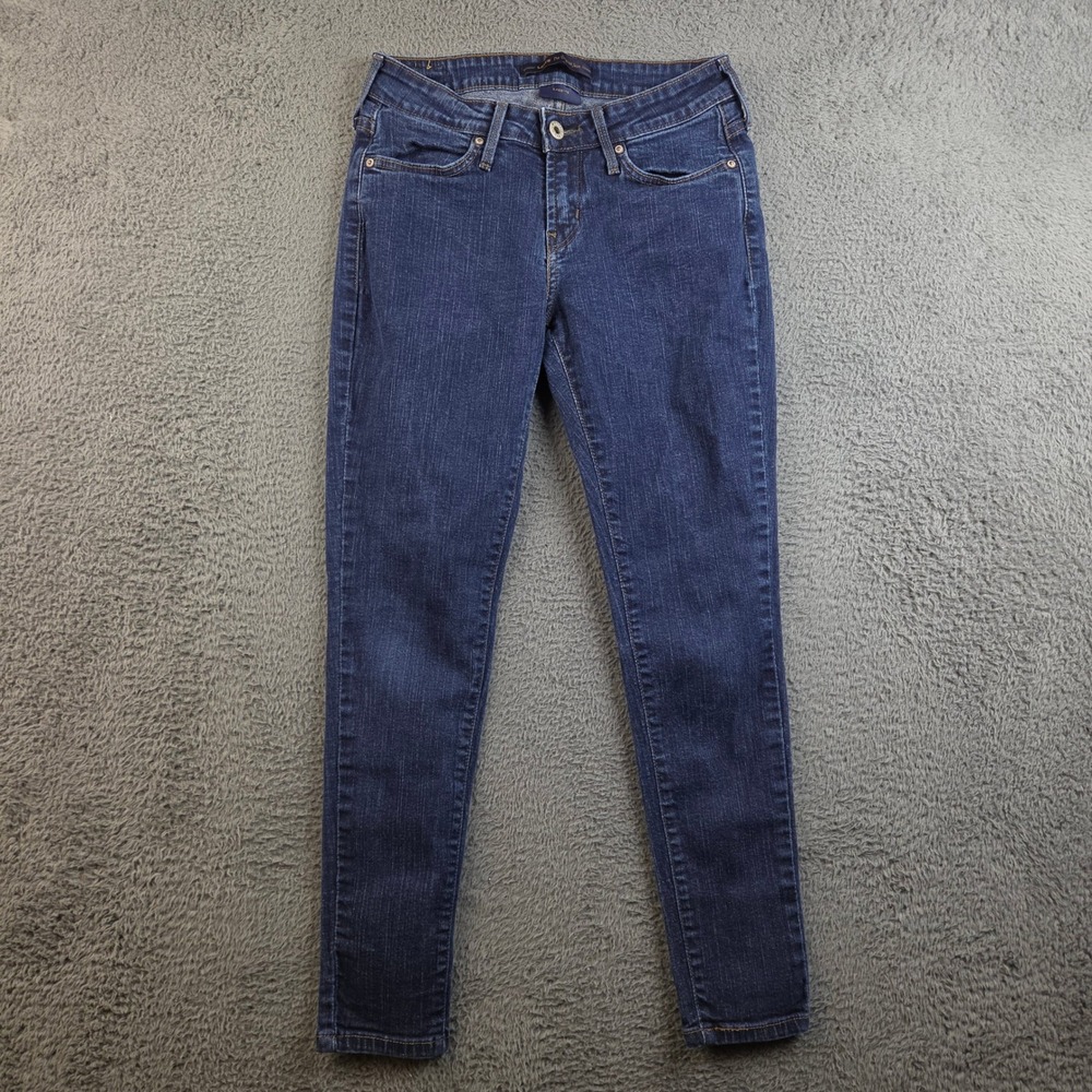Levi's Legging Jeans Womens 4 Medium The Original Jean Dark Wash Stretch Denim